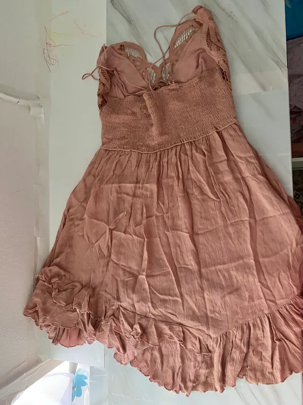 Dress Brown Size M - Image 3