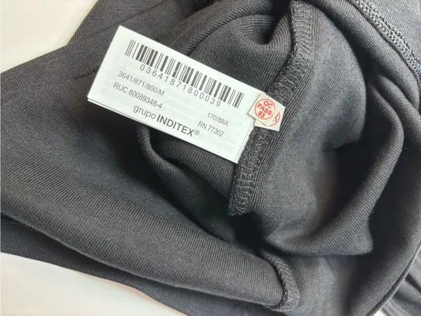 Zara Modal Cotton Blend Black Sleeveless Tank Top NWT Size M - Image 5