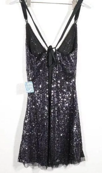 NWT X Revolve Gold Rush Mini In Black - Image 5