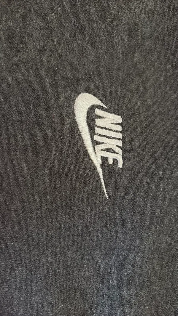 Grey Nike Hoodie Sweatshirt - Image 7