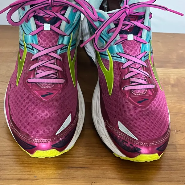 Brooks Ravenna 8 Womens Running Shoes Pink Teal‎ Green 1202381B622 Size 8.5 - Image 4