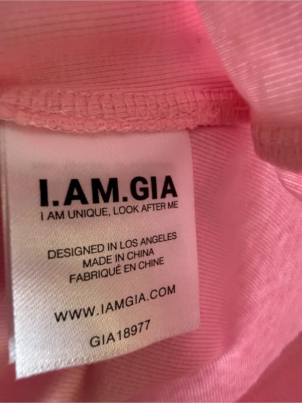 I AM GIA Courtney Tank Super Model Pink Large NWT IN PACKAGE - Image 11