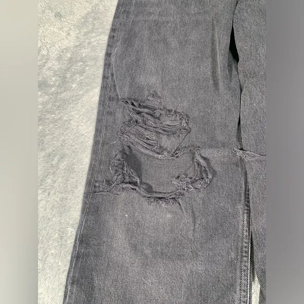 Agolde denim jeans 90’s jean black 27 distressed - Image 2