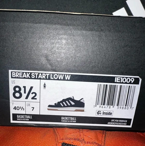 NWT Adidas Break Start Low - Image 7