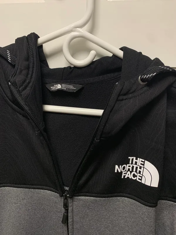 North Face Full Zip Hoodie Sweatshirt - Image 3
