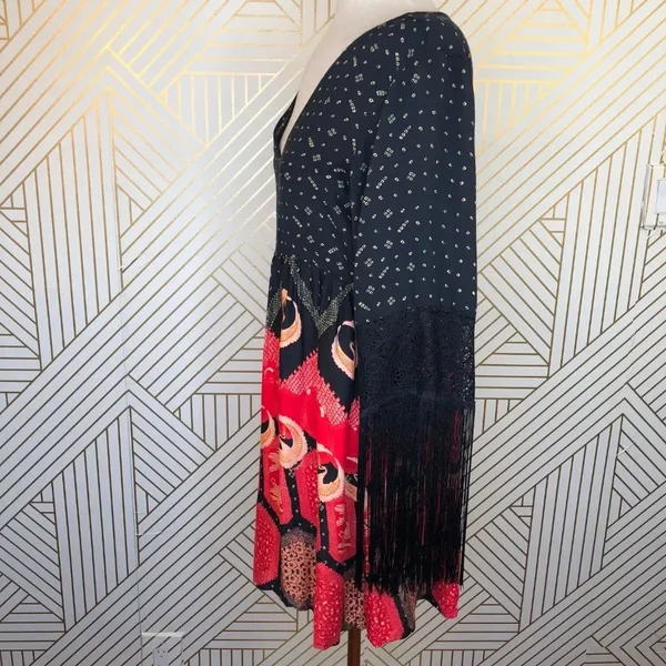 MINKPINK Dancing Crane‎ Fringe Dress - Image 6