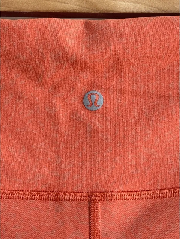 Lululemon Wunder Train High-Rise Short 6” Crunch Coral Everlux Bike Shorts 12 - Image 10