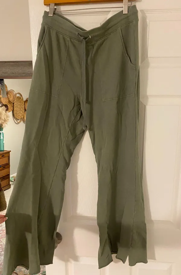 flare sweat pants - Image 3