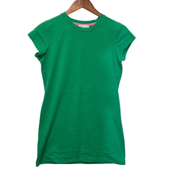 Isaac Mizrahi Live Kelly‎ Irish Green Short Sleeve T-Shirt Dress Size XS Spring - Image 5