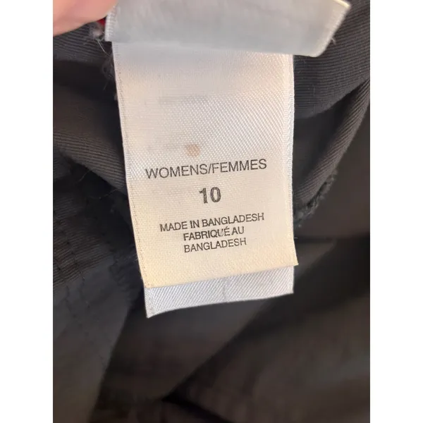 The North Face Womens‎ Pants 10 Gray Hiking Outdoor Capri Crop Gorpcore - Image 8