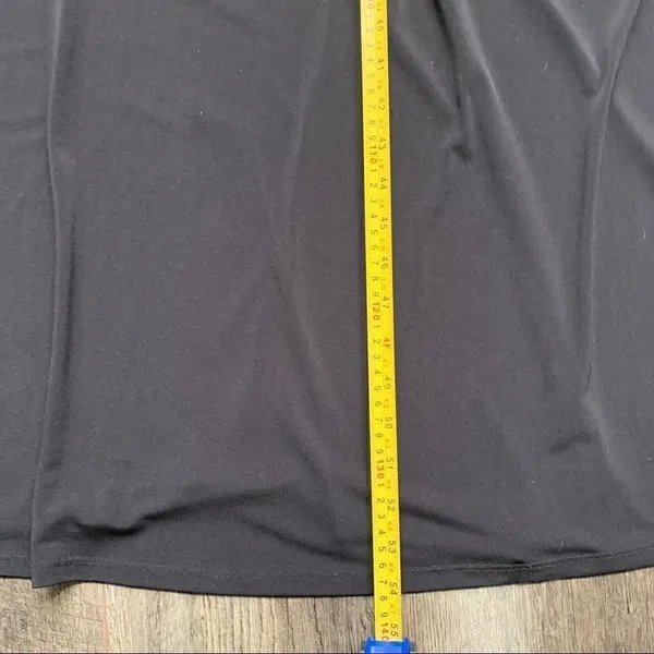 Calvin Klein Long Black Keyhole Maxi Dress XS - Image 7