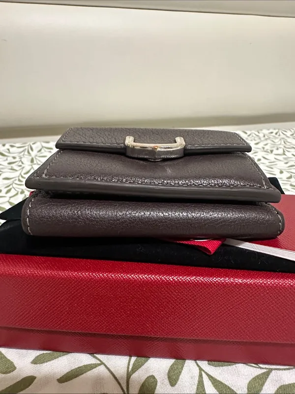 Cartier Leather Compact Wallet - Image 5