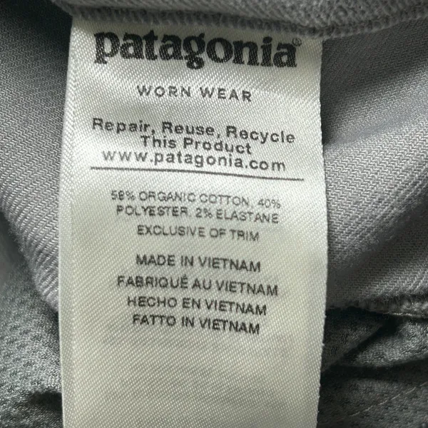 Patagonia‎ Women's W's Escala Rock Pants Organic Cotton Gray Size 6 - Image 6