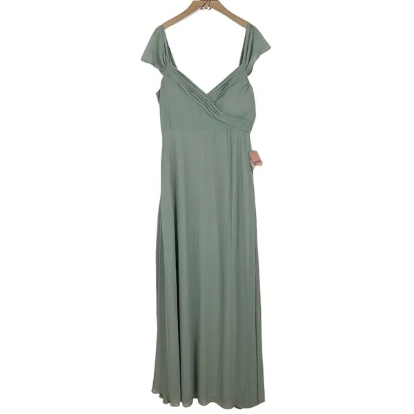 NWT Birdy Grey Spense Convertible Bridesmaid Dress in Sea Glass Green Medium - Image 3