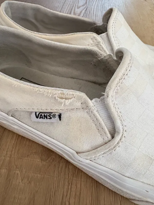 White Vans Women’s - Image 3