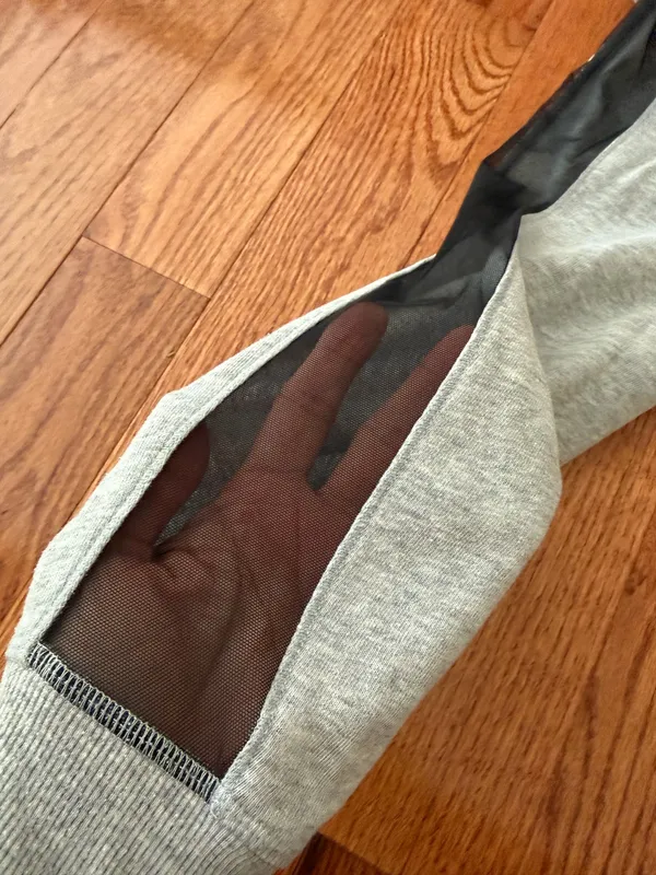 Victoria's Secret Woman’s Tracksuit Set Gray Zip Hoodie Joggers, Sz S - Image 10