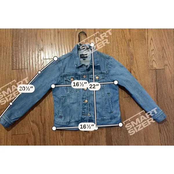 J.Crew jeans jacket medium wash size xs Blue - Image 6