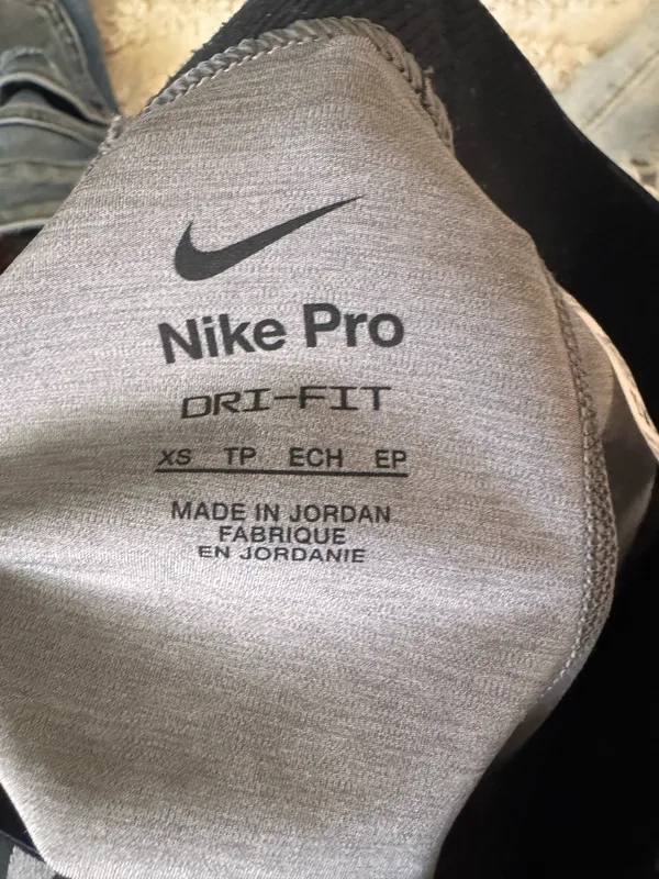 Gray Nike Pros - Image 2