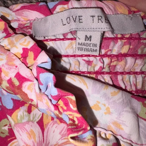 Love Tree Multicolored Romper Size M - Image 2