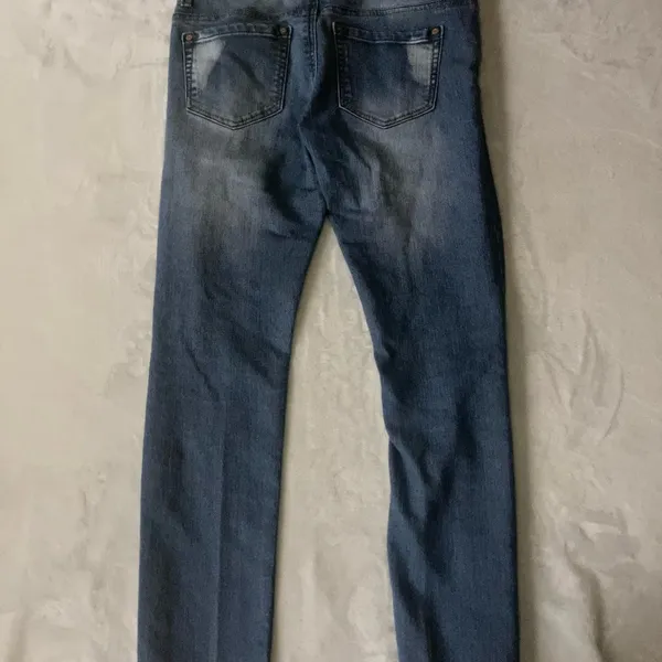 Women’s ripped skinny jeans Blue Size 28 - Image 2