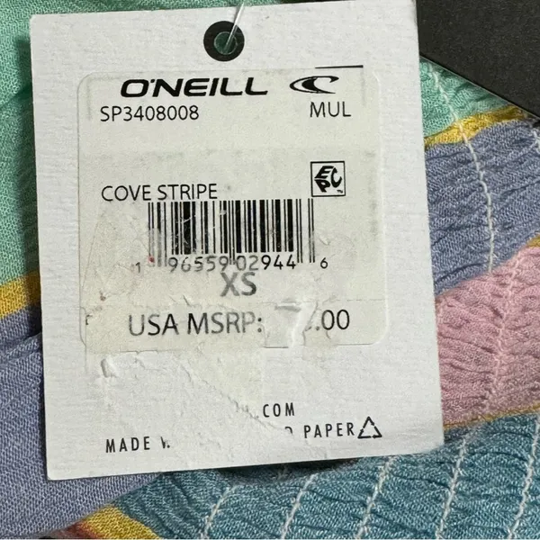 O’Neill Cove Stripe Gauze Shorts - Image 12
