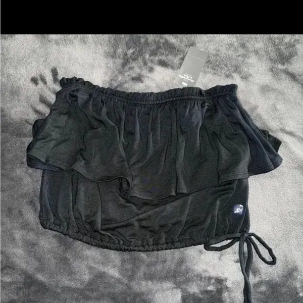 NWT Abercrombie & fitch ruffle crop top‎ xs - Image 8