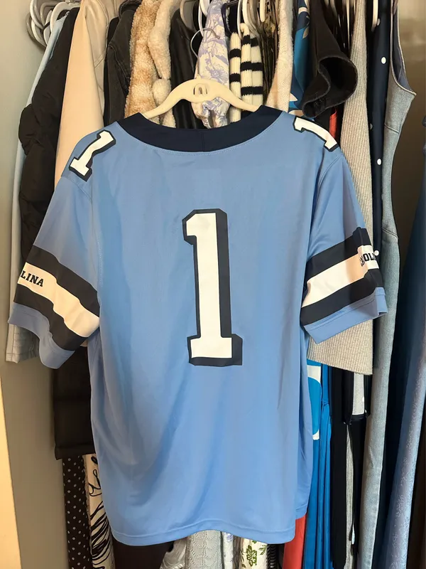 Nike UNC Football Jersey - Image 3