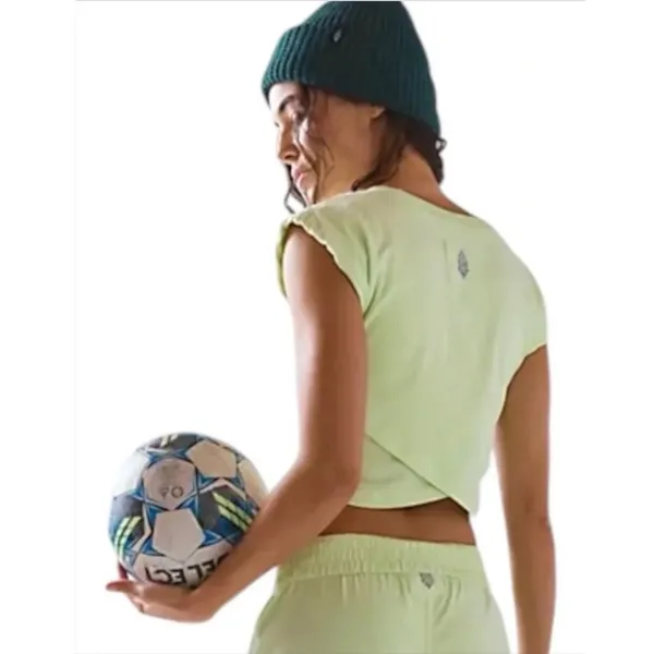 Free People Movement Crossover Set Large Pistachio Mint Athleisure Loungewear - Image 2