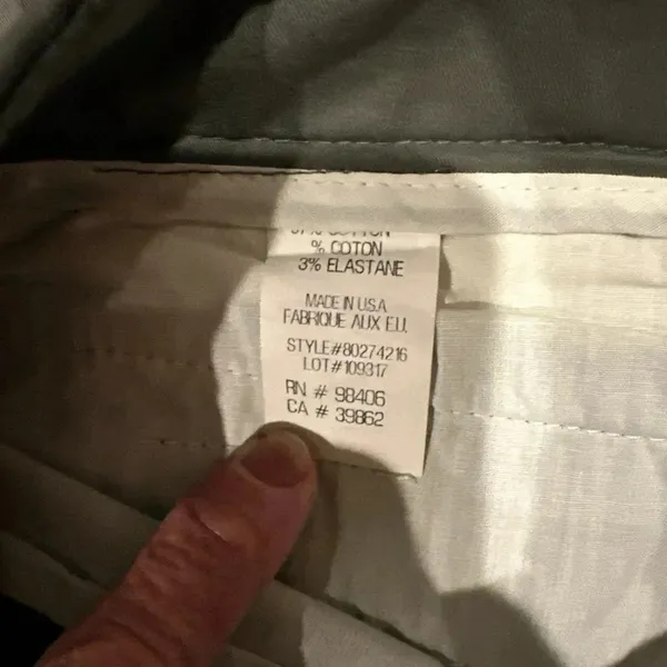 Theory Womens Pants Wide Leg 6 Olivo Color Its Have Tiny Spots See Pictures New‎ - Image 8