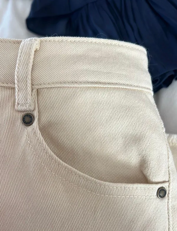 Copper Key Light Yellow Jeans - Image 6