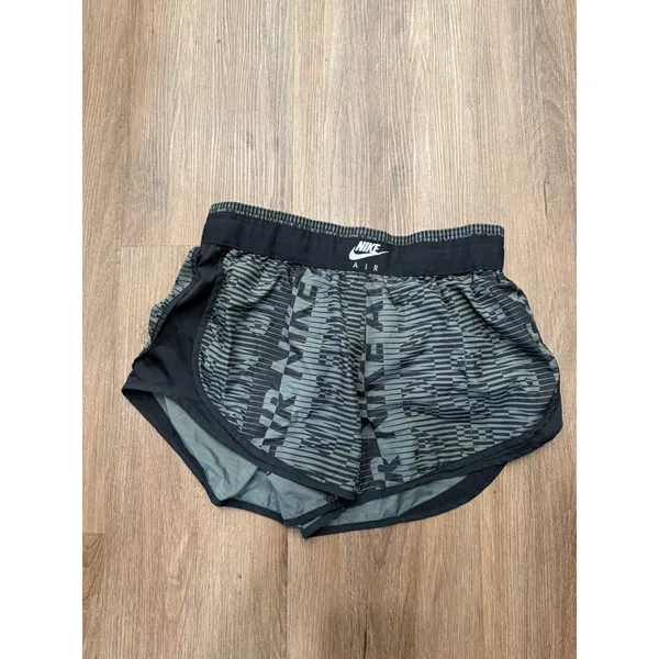 Nike Air Women's Running‎ Shorts Gray Athletic Lettering L Large - Image 2