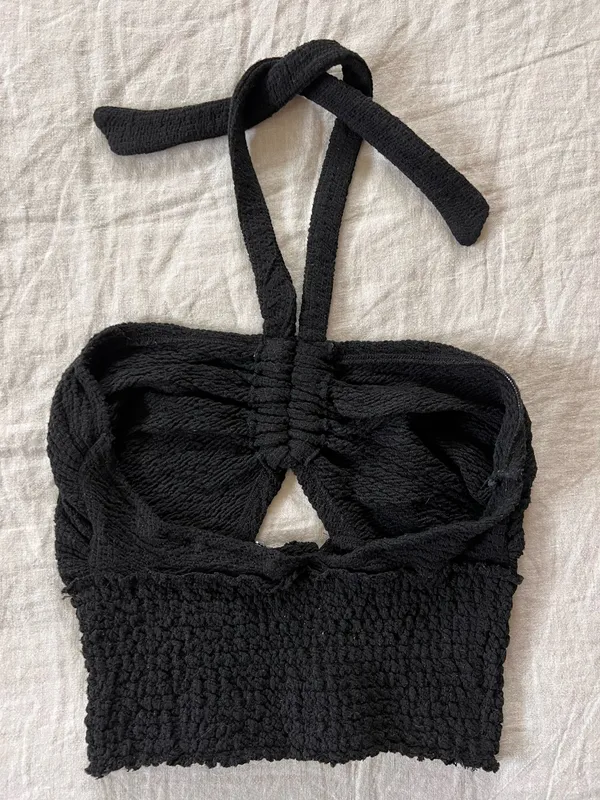 Urban Outfitters Cut-Out Halter Top - Image 3