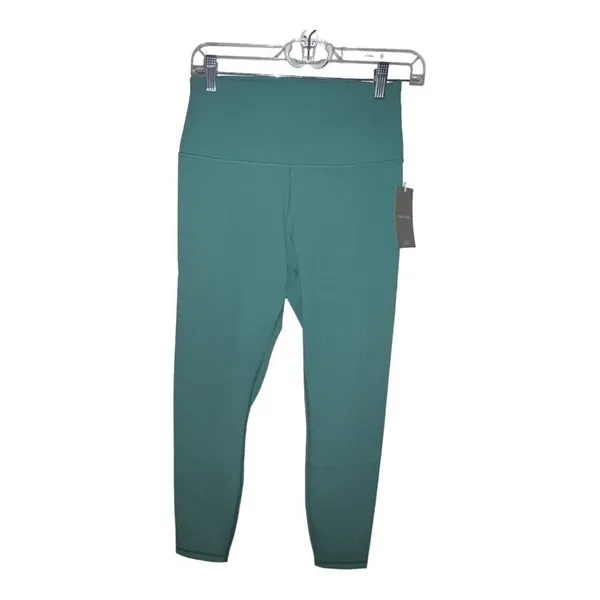 NEW Everlane Womens High Rise The Perform Ankle‎ Legging Size Medium Soft Green - Image 3