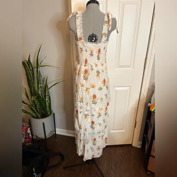J GEE Floral Tiered Maxi Dress, XL - Image 2
