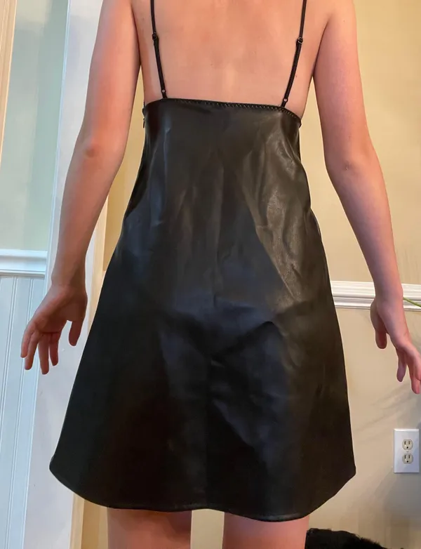 Victoria's Secret leather dress - Image 3