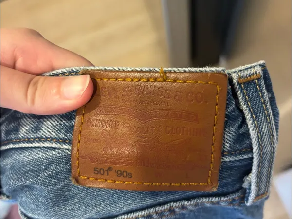 Levi’s Premium Denim 501 Wide Straight Jeans - Image 6