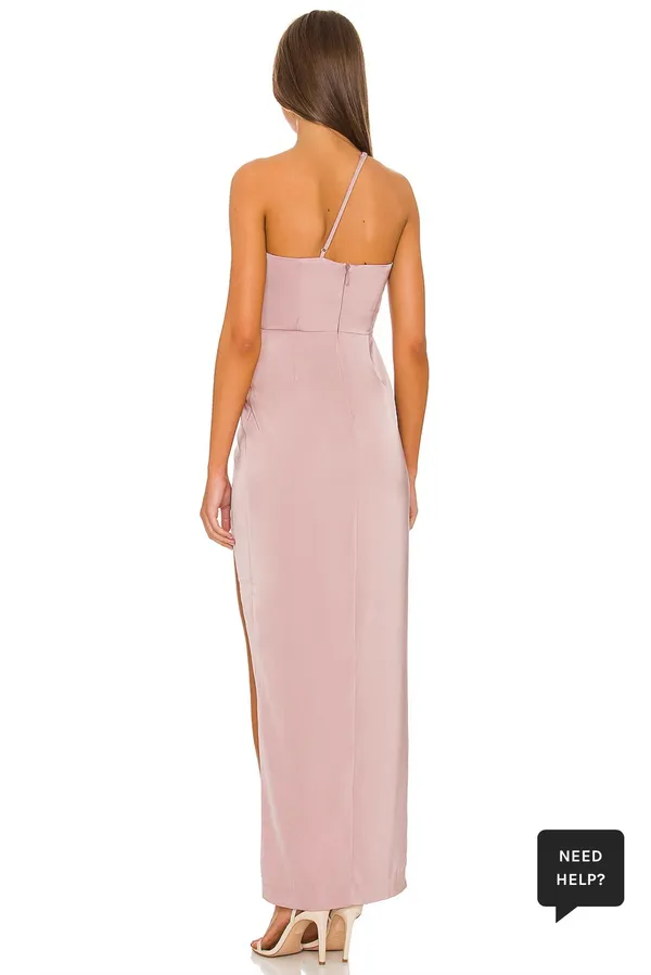 NBD Magnus Gown in Mauve - Image 3