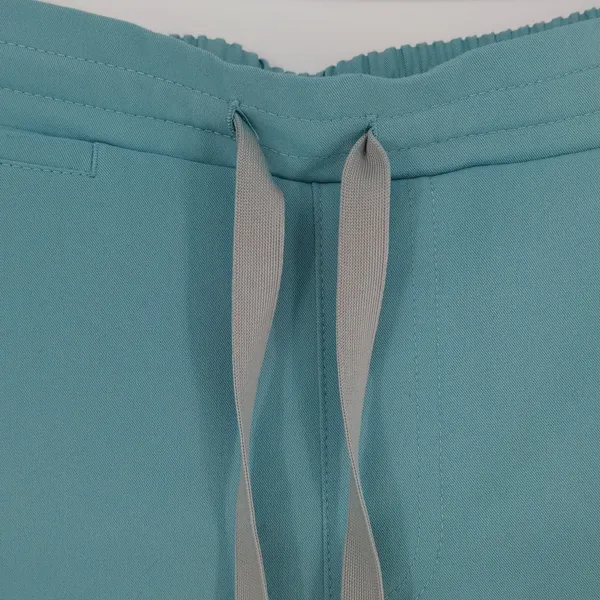 Figs Women's Teal Slim Straight Leg Pant Scrub Bottom‎ Size Extra Small Cargo - Image 7