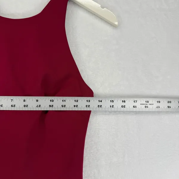 BHLDN Klara Dress‎ Wine Merlot Maxi Criss Cross Back Anthropologie Size 4 READ - Image 2