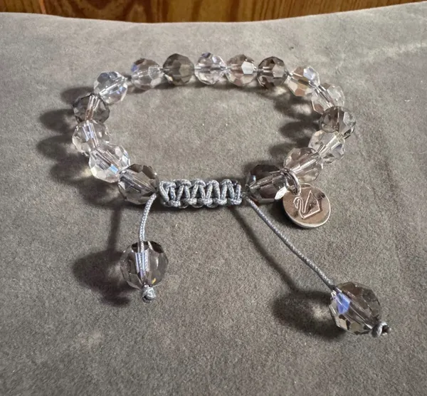 Swarovski Beaded Adjustable Bracelet - Image 5