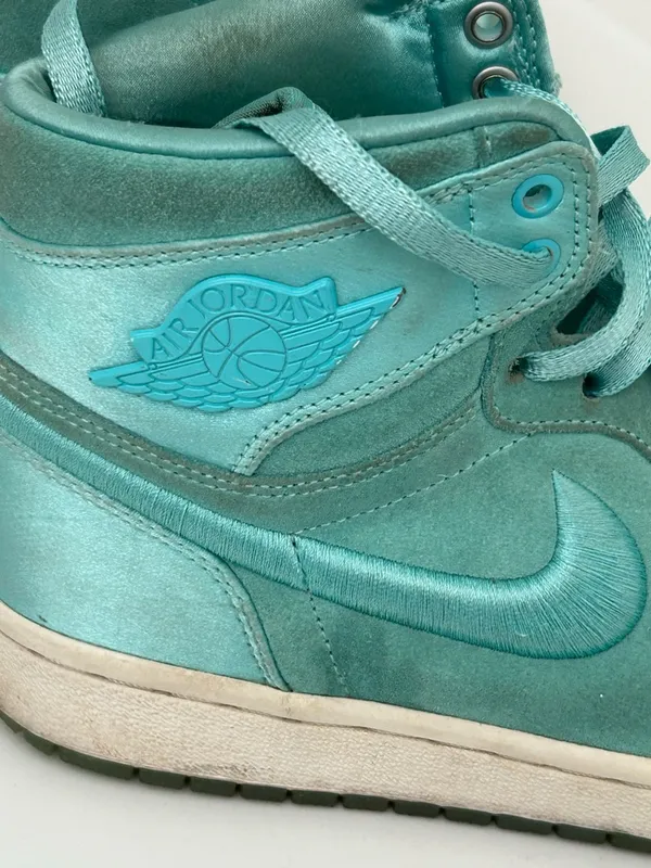 Nike Air Jordan Women’s 1 Retro High Soh Light Aqua Size 8.5 - Image 7