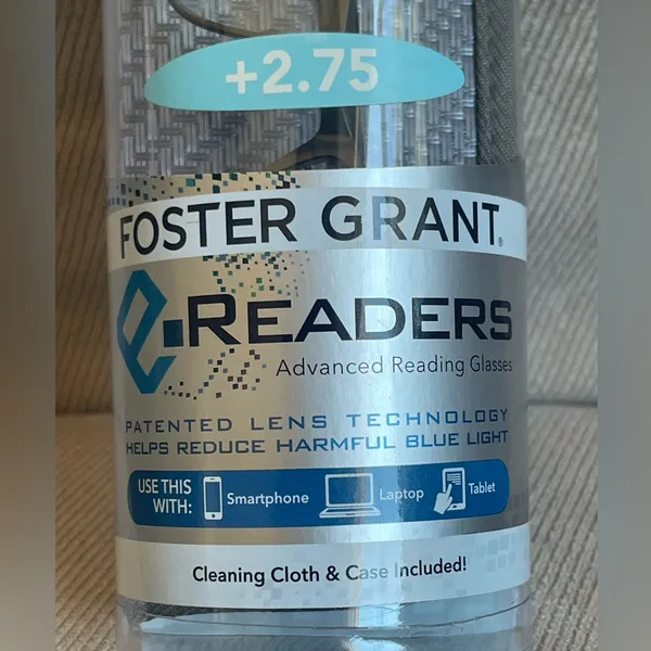 Foster Grant Readers Glasses +2.75 NEW - Image 4