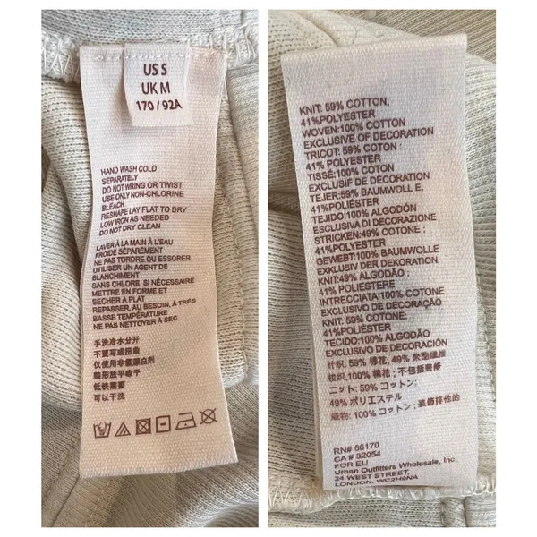 Free People Piper Pullover Cropped Hoodie Size Small - Image 10