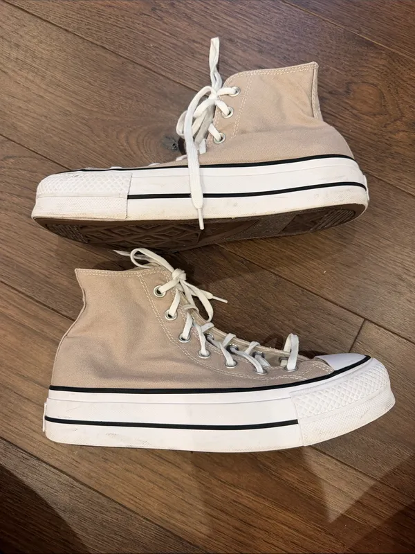 Converse Chuck Taylor All Star Lift HI-Platform Shoes 'Wonder Stone' - 8.5 - C27 - Image 7