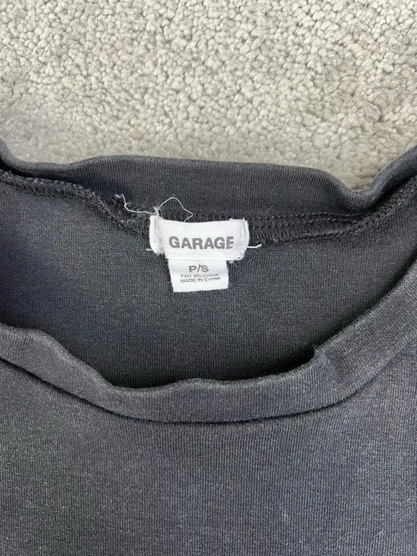 Garage Graphic Cropped Tee - Image 3