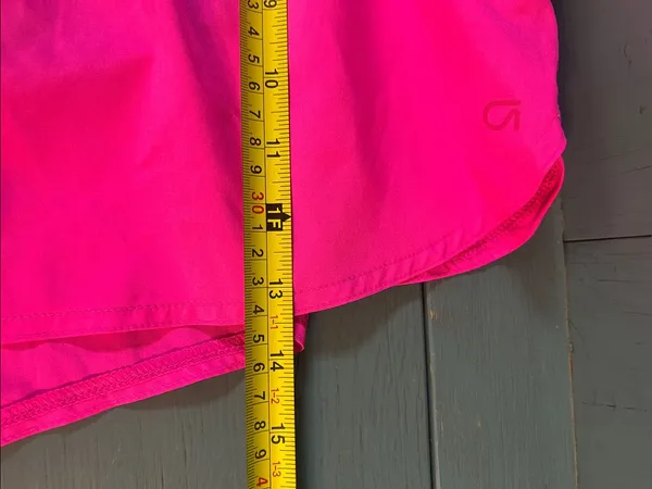 GapFit Women's Size XL Hot Pink Active Running Shorts w/Built In Underwear - Image 5