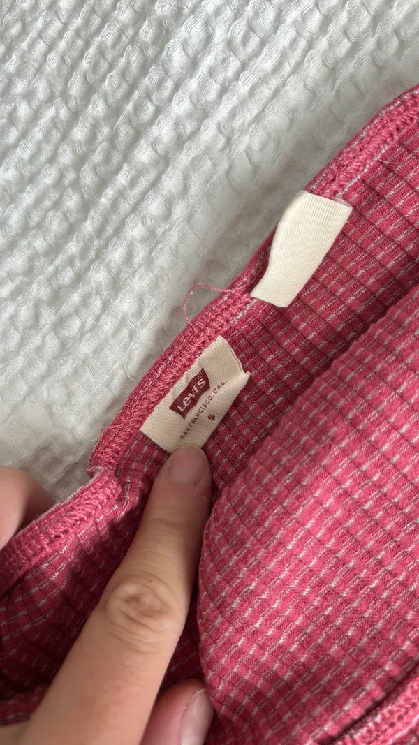 Levi’s Red Tube Top - Image 3