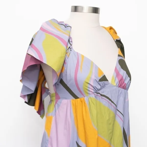 La Ligne Stella Cotton Maxi Dress Large‎ - Image 9