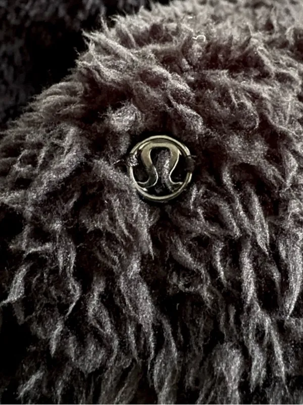 Lululemon Warmth Restore Sherpa Funnel Neck Pullover Black Size Medium - Image 13