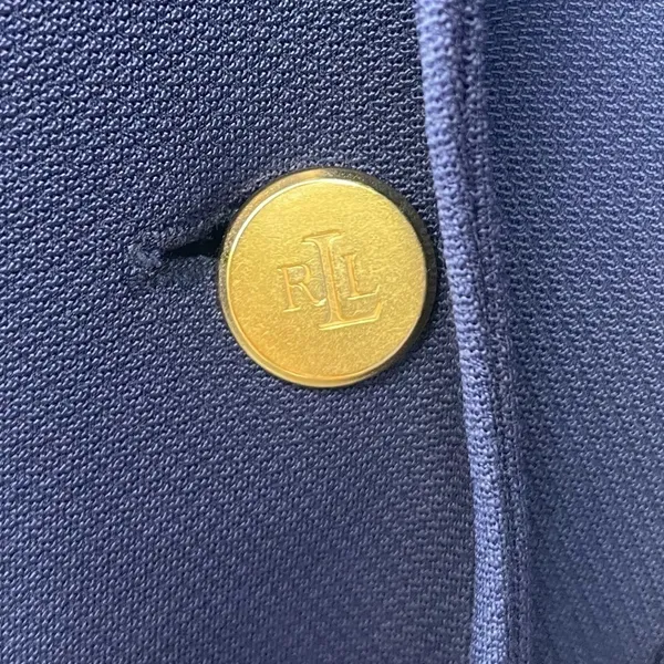 Lauren Ralph Lauren One Button Blazer Jacket in Navy Size Small‎ - Image 3